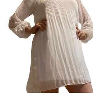 Cato Spring Romance Optic White Dress Size XS